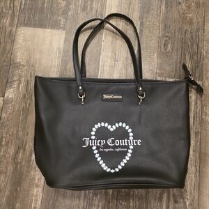 Juicy Couture Black Tote Bag